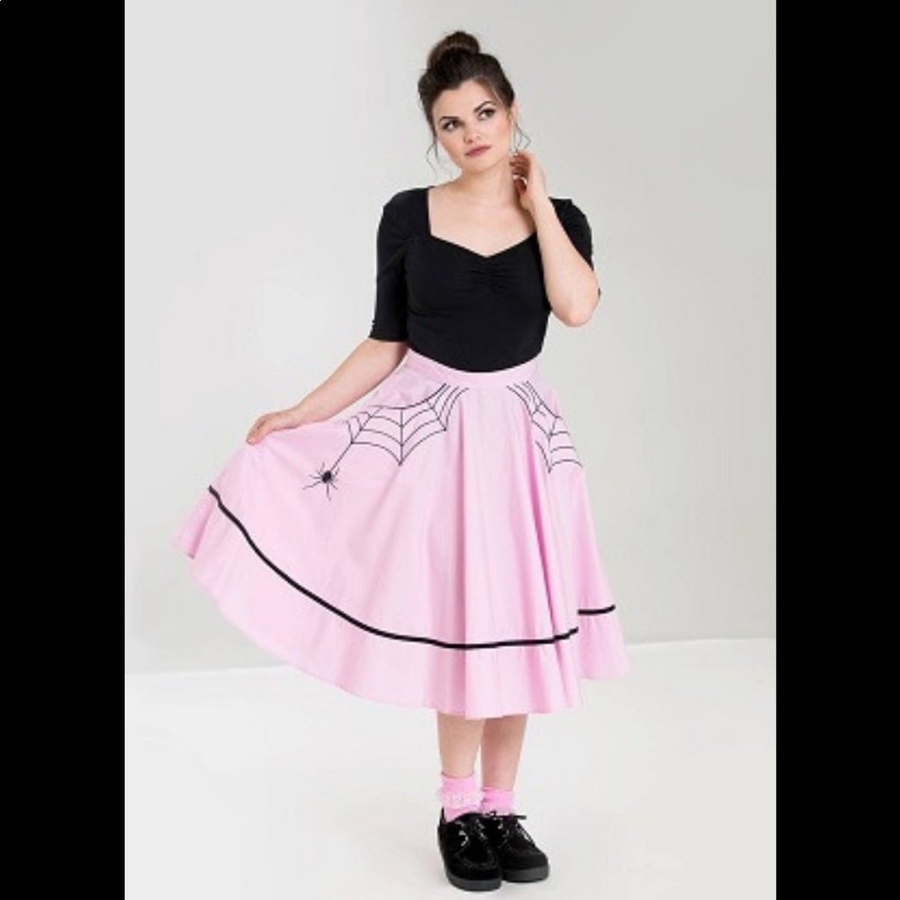 💖🕸NWOT Hell Bunny Miss Muffet skirt🕷💖